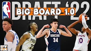 2022 NBA Draft Big Board 1.0! | Who's #1?