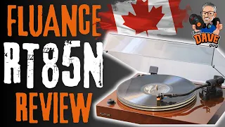 FLUANCE RT85N - FLAGSHIP TURNTABLE REVIEW - ANY GOOD ? #vinylcommunity #vinyl #fluance