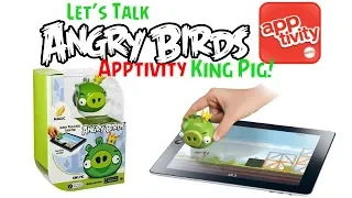 Let’s Talk Apptivity King Pig! - Angry Birds Merchandise Videos