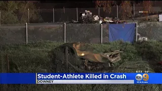 High School Student Killed, Two Injured After Car Runs Off 5 Freeway In Downey