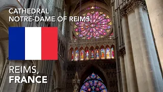 Cathedral of Notre-Dame of #Reims in #France Virtual short tour 🇫🇷