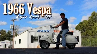 1966 Vespa Super Sport 180 Scooter