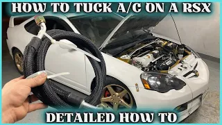 A/C TUCK ON ACURA RSX WITH DETAILED INSTRUCTIONS