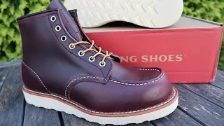QUALITY CONTROL ISSUES? Red Wing 8847 "Black Cherry Excalibur" Moc Toe