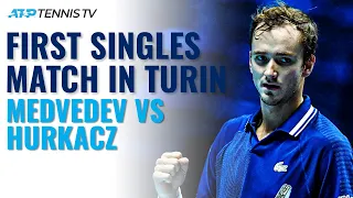 Medvedev vs Hurkacz: Best Shots From First Singles Match In Turin! | Nitto ATP Finals 2021