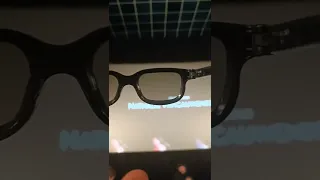 В кинотеатре смотрим как видно через 3d очки и без очков