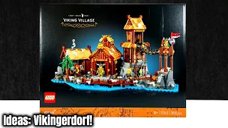 Preisniveau wie bei Alternativen: LEGO Ideas 'Viking Village' Review! | Set 21343