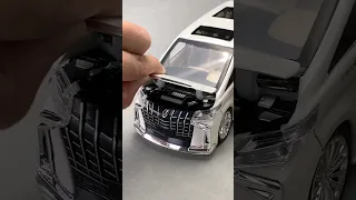 Miniature of Toyota Alphard Zinc alloy model car #cars #modelcars #diecast