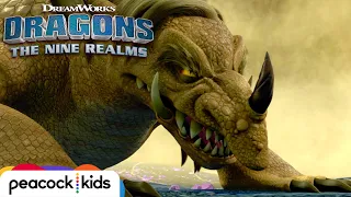 Incoming! One Giant, Angry Dragon on the Move | DRAGONS: THE NINE REALMS