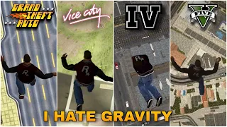 CJ HATES GRAVITY OF ALL GTA GAMES