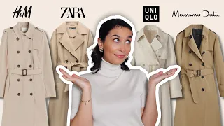 TRENCH COAT THROWDOWN: Is Fast-fashion Up To The Challenge? 🧥🧥🧥