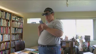 Legally blind man can see 20/20 vision