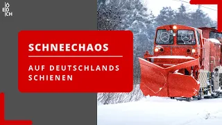 Das Schneechaos auf Deutschlands Schienen - erklärt