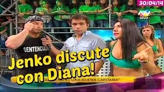 COMBATE: Jenko culpa Diana de la eliminacion de Israel 30/04/14