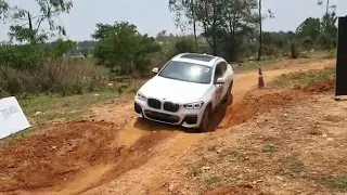 BMW X4 off roading experience