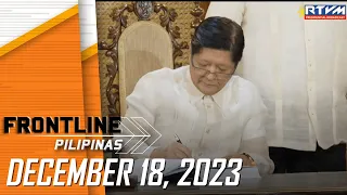 FRONTLINE PILIPINAS LIVESTREAM | December 18, 2023