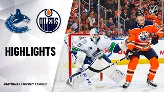 NHL Highlights | Oilers @ Canucks 11/30/19