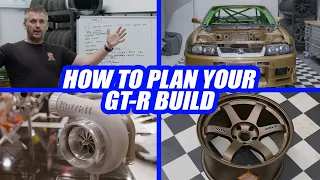 We plan out our R33 GT-R build for street/circuit -   Project No Secrets Ep5