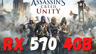 Assassin's Creed Unity on RX 570 4Gb - i5 2400 3.1Ghz