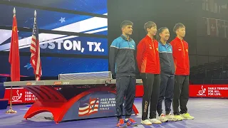 Chinese, U.S. paddlers join forces at world table tennis championships