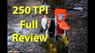 2018 KTM 250 XC-W TPI FULL Review | KTMs First Major Production EFI 2 Stroke Model in USA