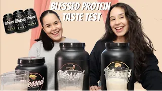 Blessed Plant-Based Protein Taste Test | What Flavor Is The Best? | First Impressions