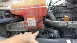 How to bypass coolant level sensor for Freightliner Cascadia ( or other type of semi-trucks)