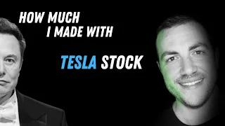 How Much I Made On Tesla Stock! Selling Call Options