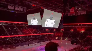 Pregame Festivities and a Quick Goal In The Cleveland Monsters’ Season Opener