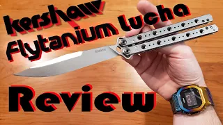 Flytanium Kershaw Lucha Mod Balisong Review!