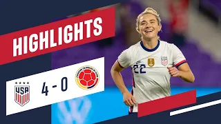 USWNT vs. Colombia: Highlights - Jan. 18, 2021