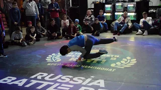 breakdance kids - bboy Dragon vs Ник - ВДВ круг | Russia Battle Pro 2018