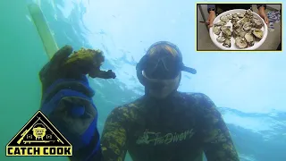 Oyster Diving [Catch Cook] Glen Eden Eastern Cape