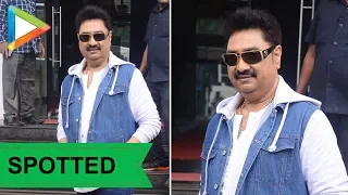 Kumar Sanu on set of Dil Hai Hindustani 2 with the judges