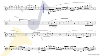 Clarinet in Bb - Camille Saint-Saëns - Clarinet Sonata Op.167 - IV. Molto allegro