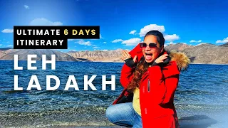 6 Days Ladakh Itinerary and complete budget details | Pangong Lake | Nubra Valley