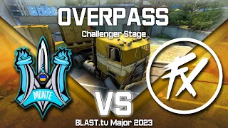 Monte vs Fluxo - Overpass - BLAST.tv Major, Challenger Stage | HIGHLIGHTS