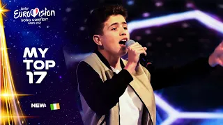 Junior Eurovision 2021 - Top 17 (NEW: 🇮🇪)