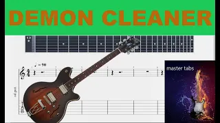 #DEMON CLEANER#KYUSS#|Guitar Tab| TUTORIAL#Mastertabs#BestFreeYoutubeMusic#FREE GUITAR ALL