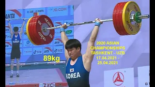 Men 89kg A 2020 ASIAN CHAMPIONSHIPS TASHKENT - UZB