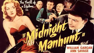 Midnight Manhunt - Full Movie - B&W - Mystery/Suspense - George Zucco - Leo Gorcey (1945)
