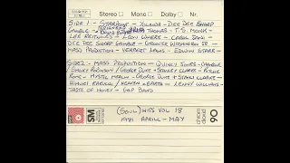Soul Radio Vol 18 Apr -  May 1981 Side 1