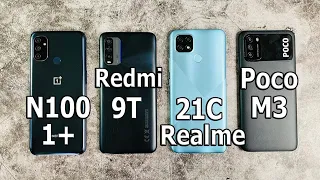 ПРОЖАРКА 🔥 Топ Смартфонов до 119$ Poco M3 vs Realme C21 vs OnePlus N100 vs Redmi T9