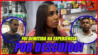 Foi Demitida Na Experiência Por Descuido!