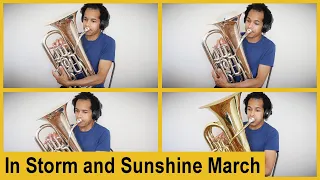 In Storm and Sunshine March - John C. Heed [Euphonium and Tuba Quartet Arrangement]