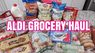 AFFORDABLE ALDI GROCERY HAUL | BUDGET FRIENDLY GROCERY HAUL