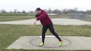 Shot Put Workout Wednesday | #1 Thrower John Meyer