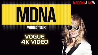MADONNA - VOGUE - MDNA TOUR 4K REMASTERED - AAC AUDIO