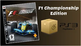 F1 Championship Edition PKG PS3