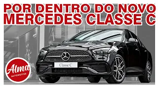 POR DENTRO DO NOVO MERCEDES-BENZ C300 (W206)